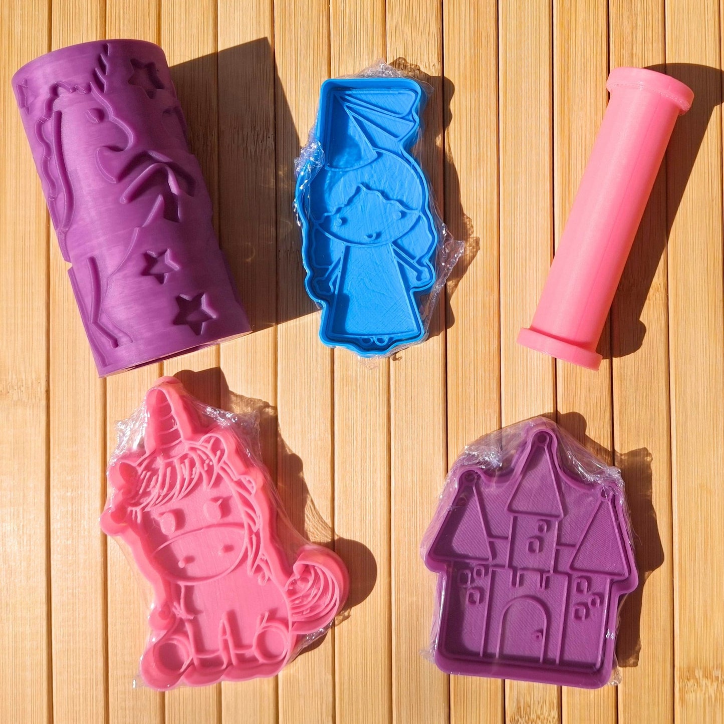 Enchanted Playdough Kit – Unicorns, Rainbows & Princesses