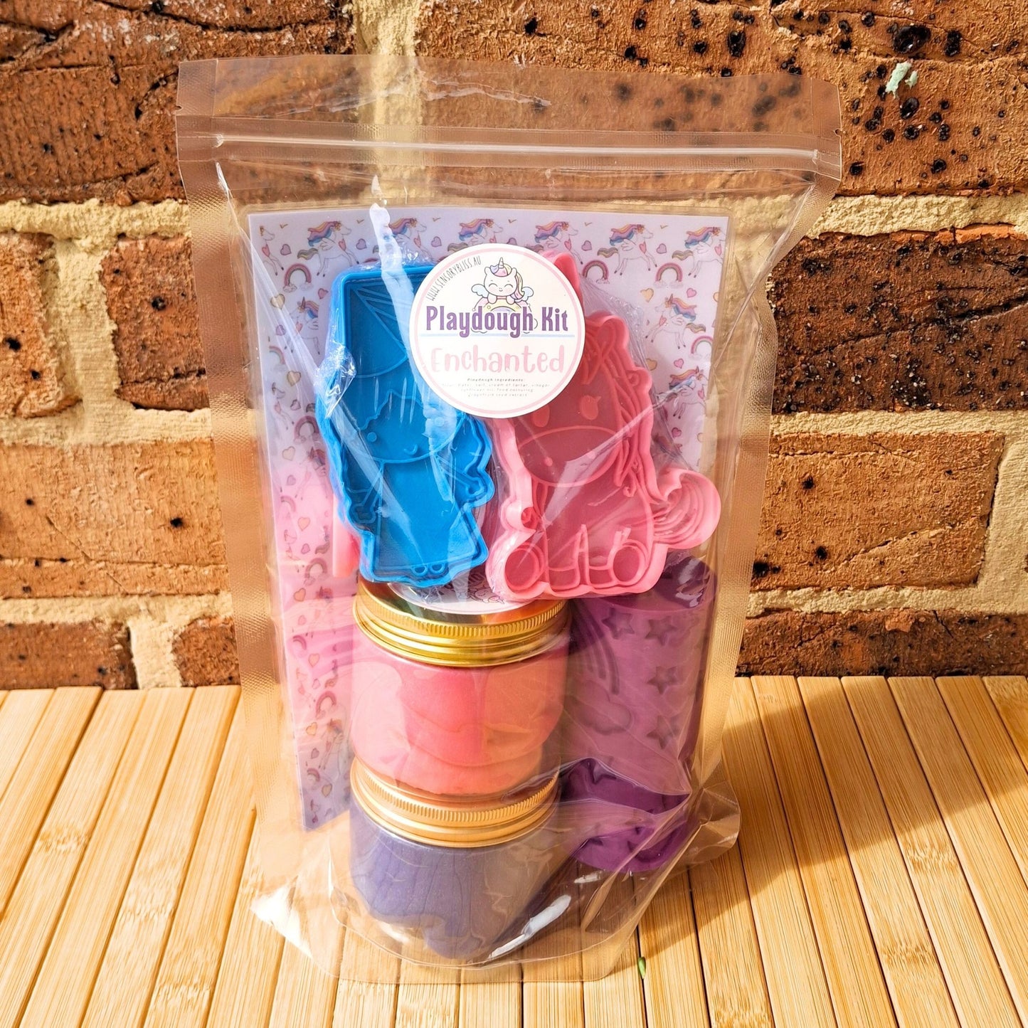 Enchanted Playdough Kit – Unicorns, Rainbows & Princesses