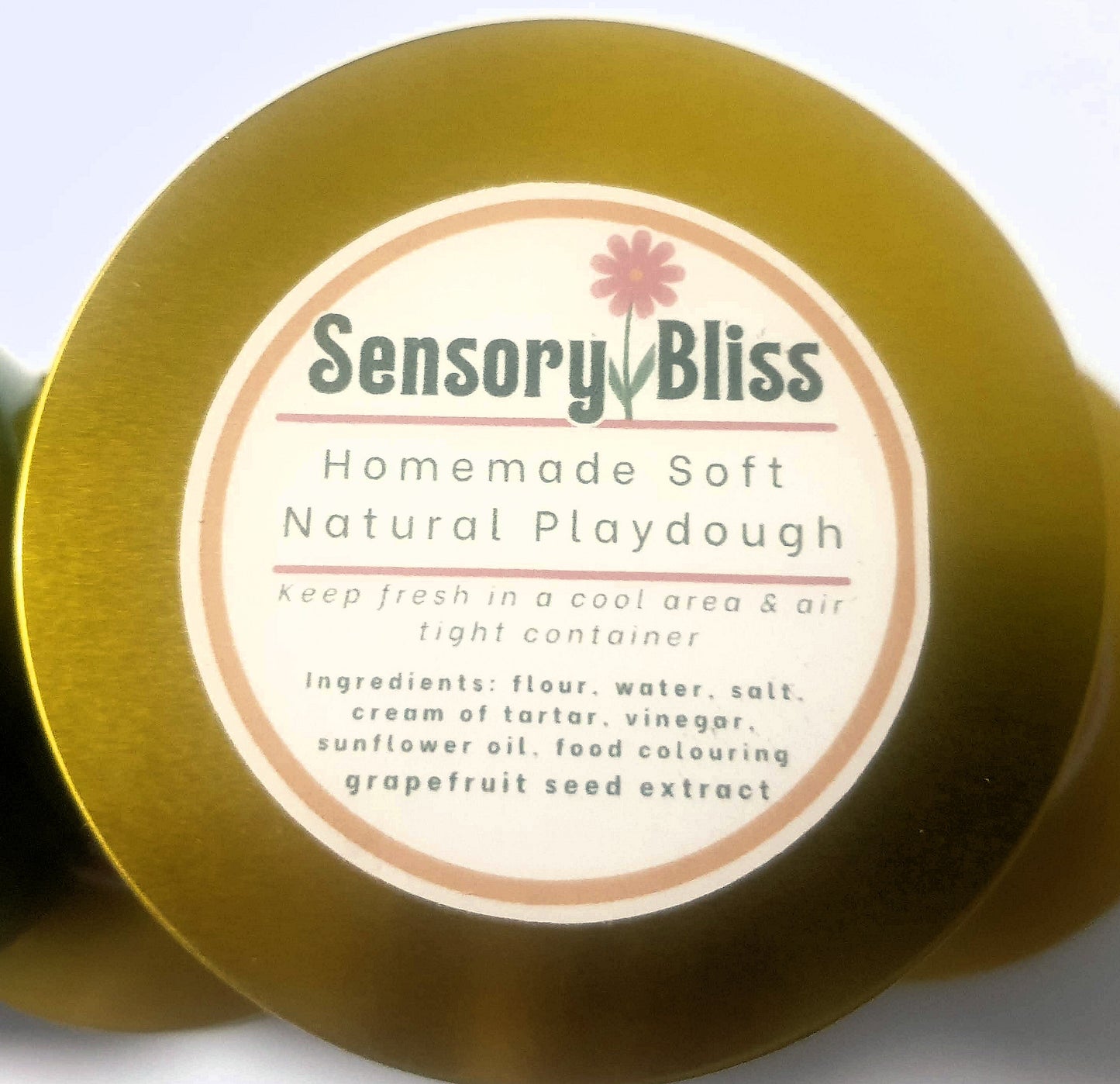 Playdough - Soft Homemade Natural - 250g