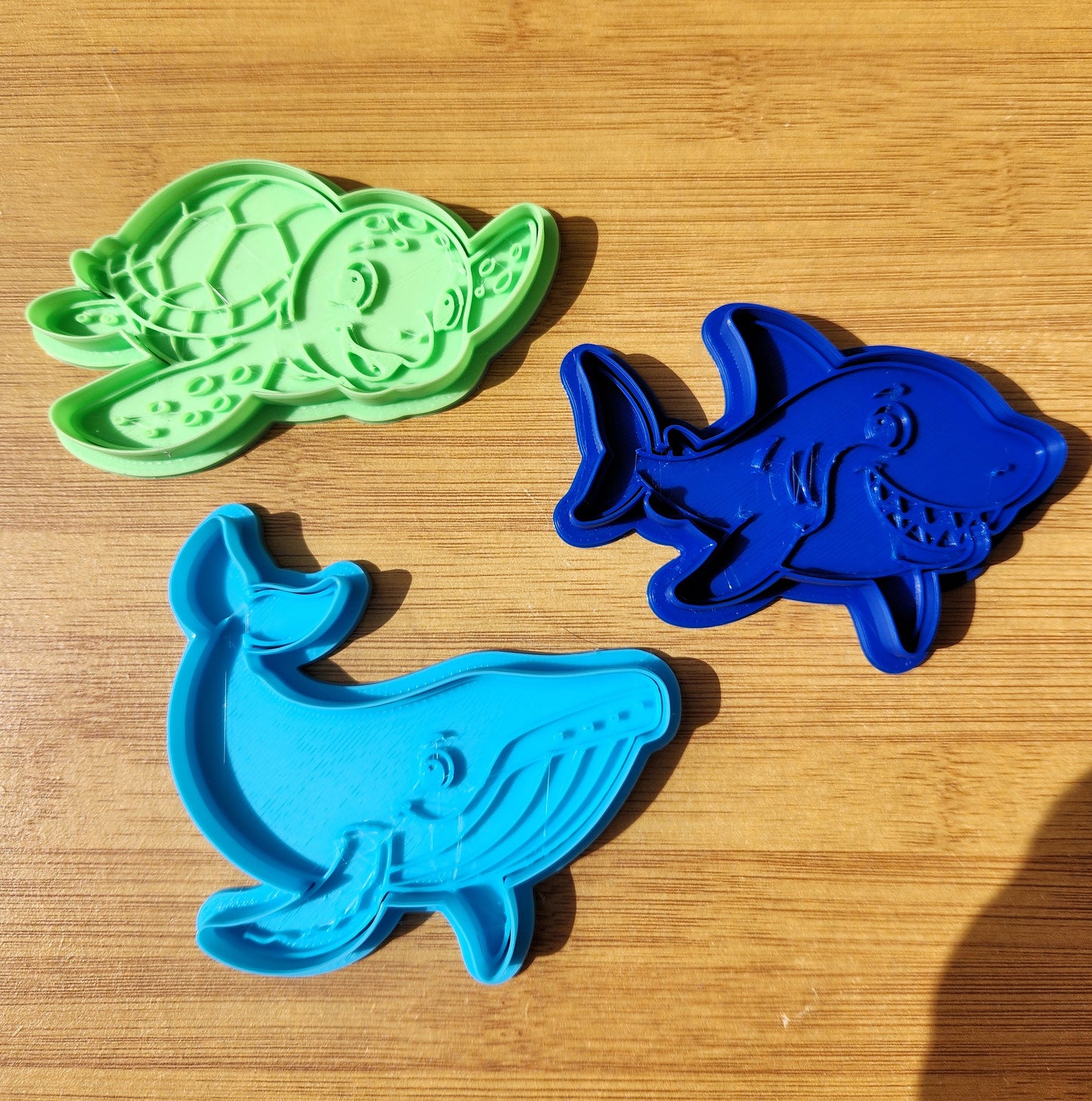Under the Sea - Ocean Playdough Cutters, Stamps and Rollers