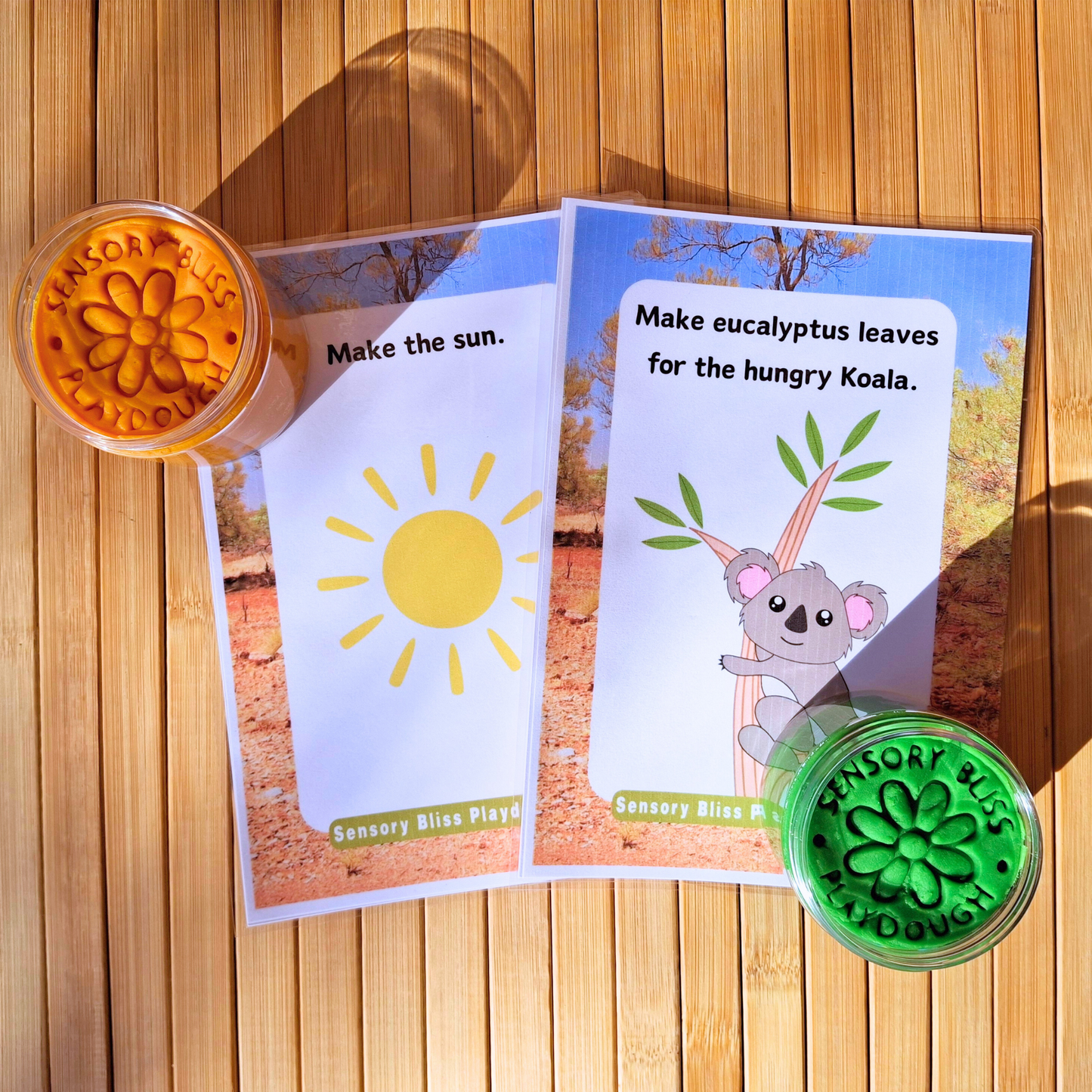 Australian Animals Playdough Kit
