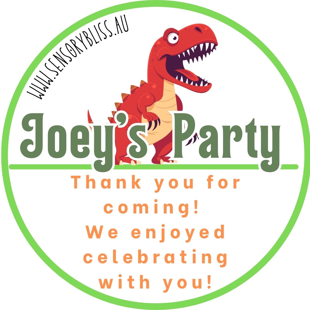 Custom Party Favours