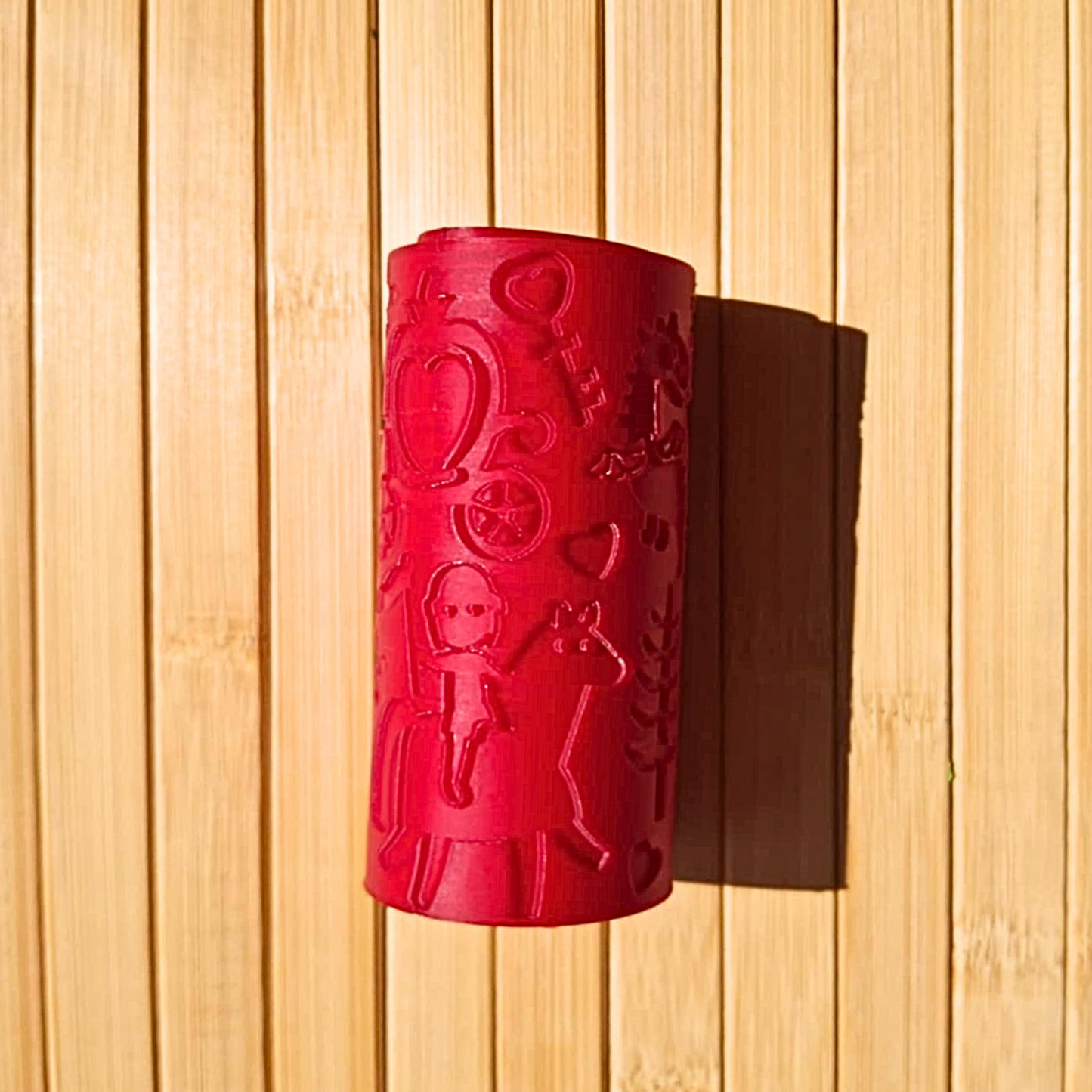 Themed Patterned Playdough Rollers