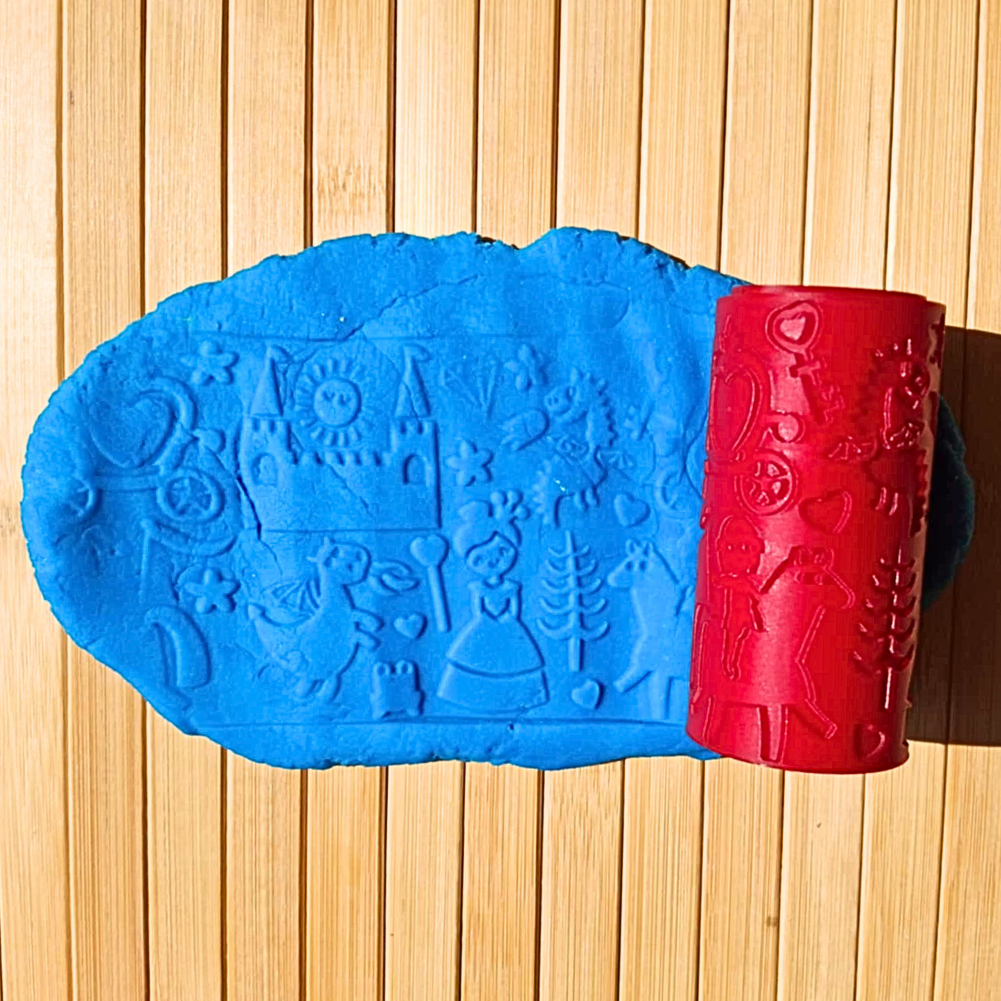 Themed Patterned Playdough Rollers