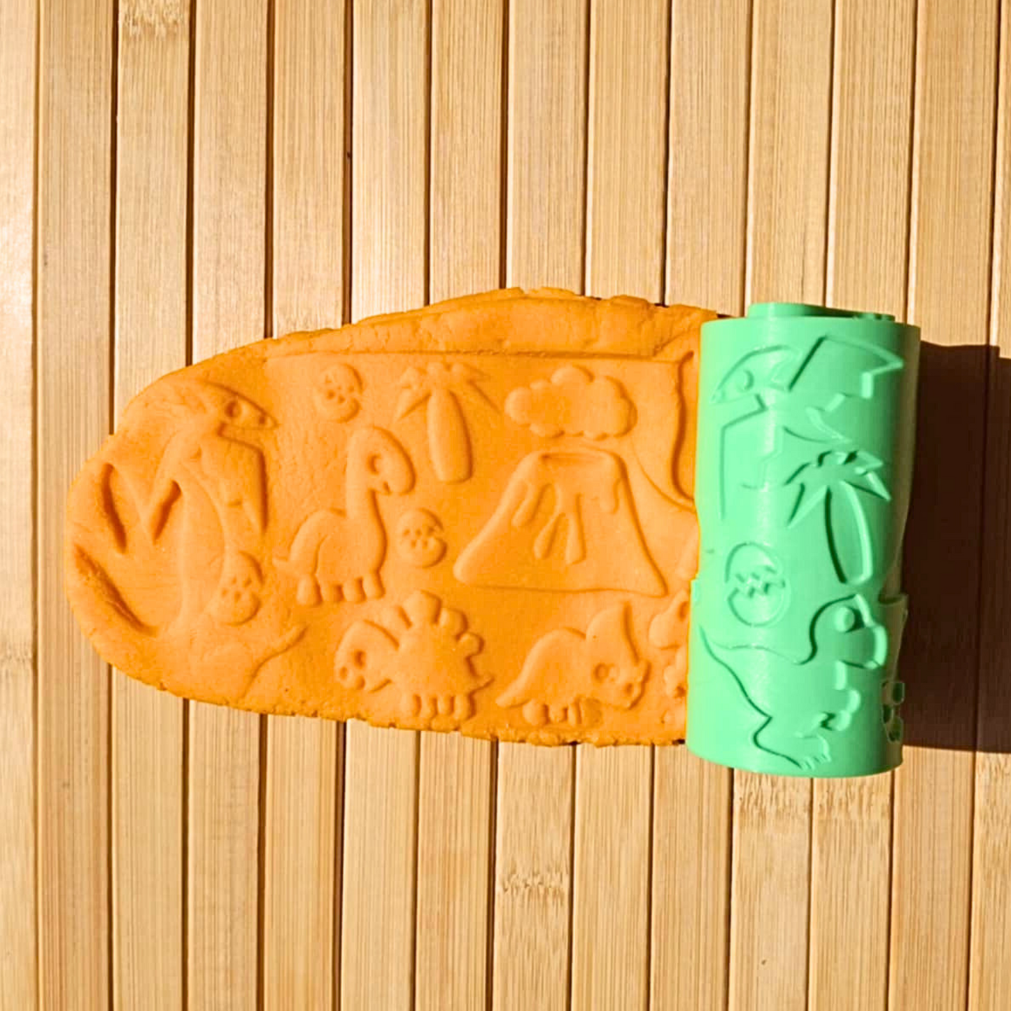 Themed Patterned Playdough Rollers