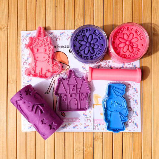 Enchanted Playdough Kit – Unicorns, Rainbows & Princesses