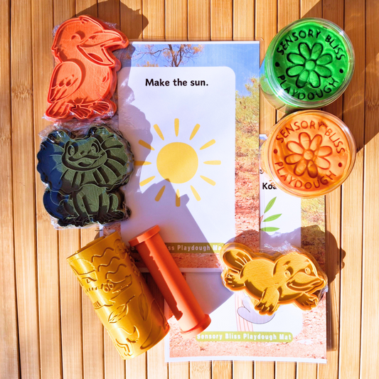 Australian Animals Playdough Kit