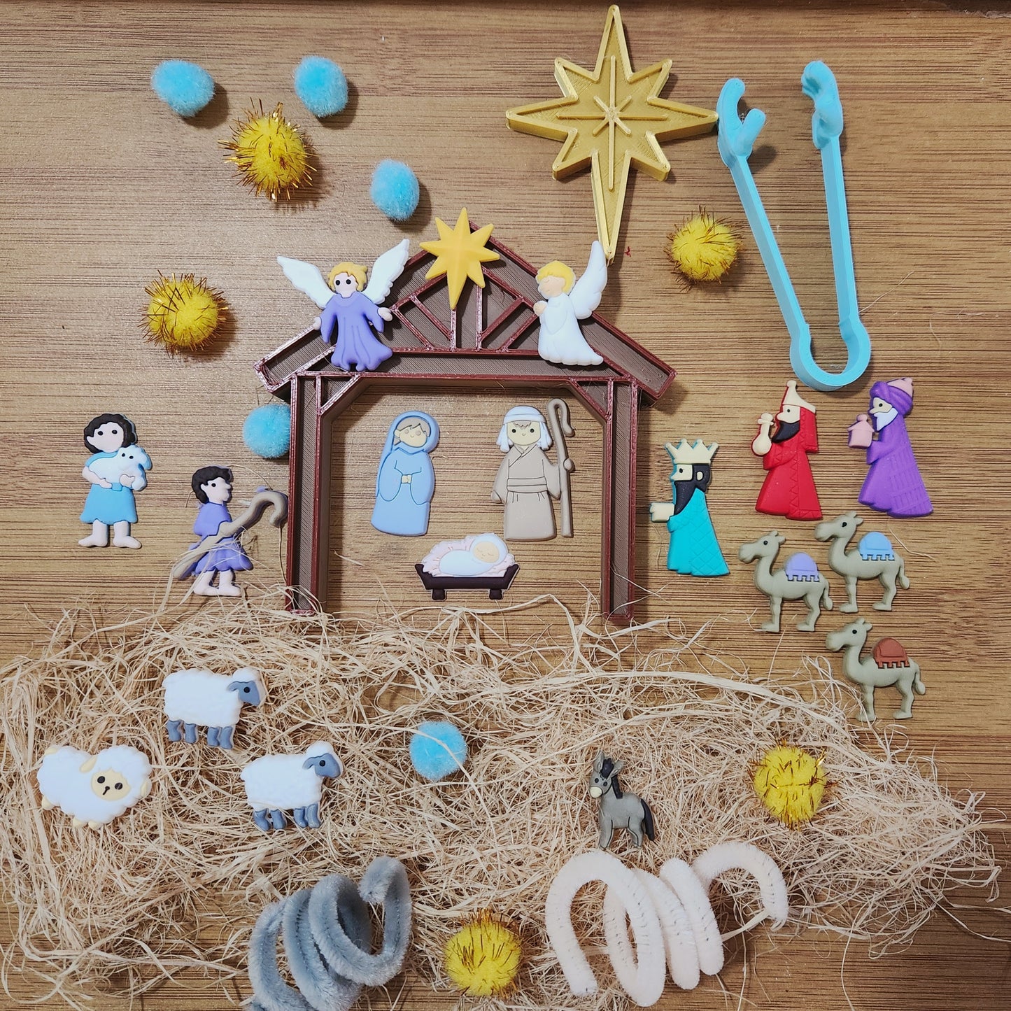 Nativity Pour & Play Kit