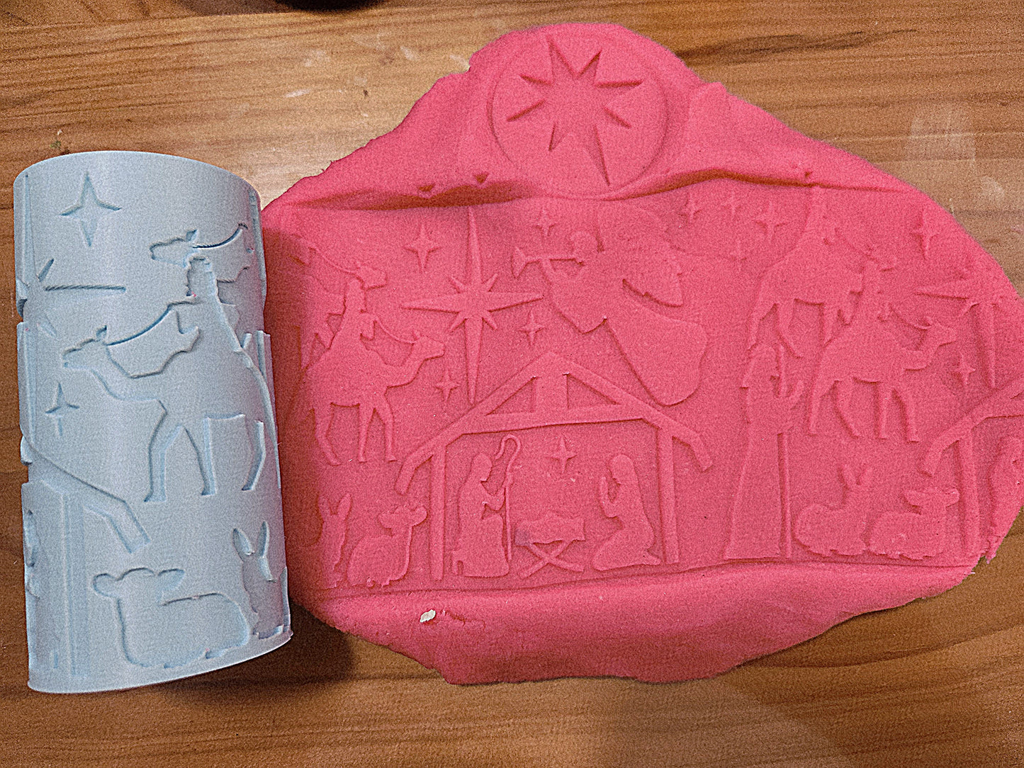 Nativity Playdough Kit - Christmas Edition