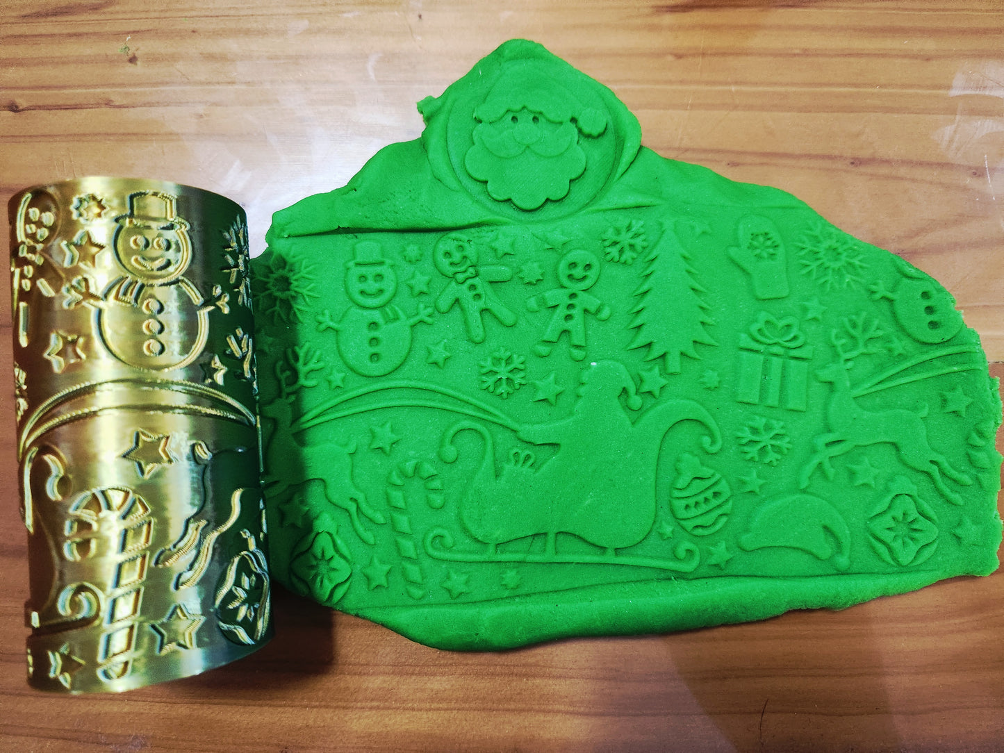 Themed Patterned Playdough Rollers