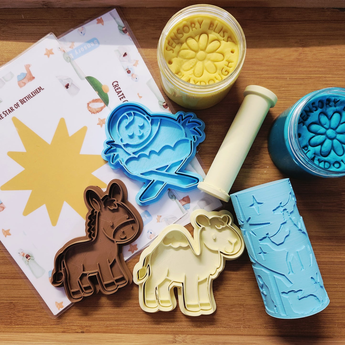 Nativity Playdough Kit - Christmas Edition