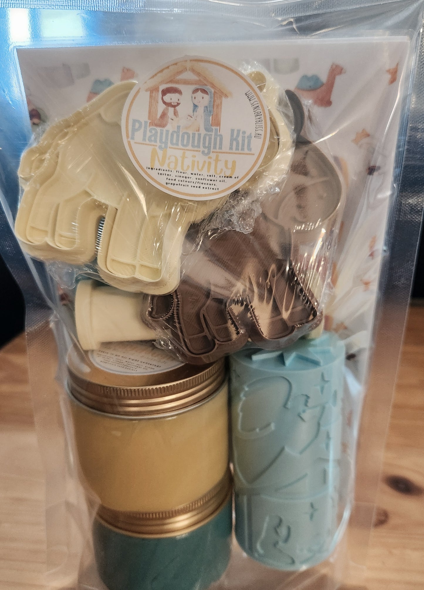 Nativity Playdough Kit - Christmas Edition