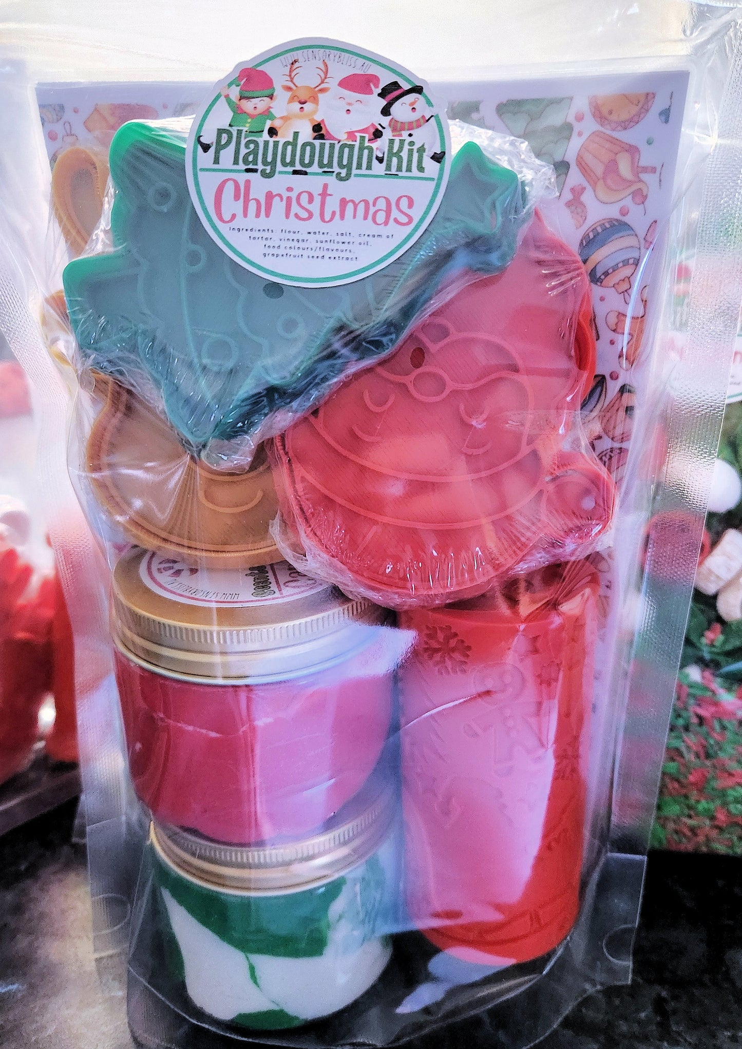 Christmas Playdough Kit - Scented Playdough