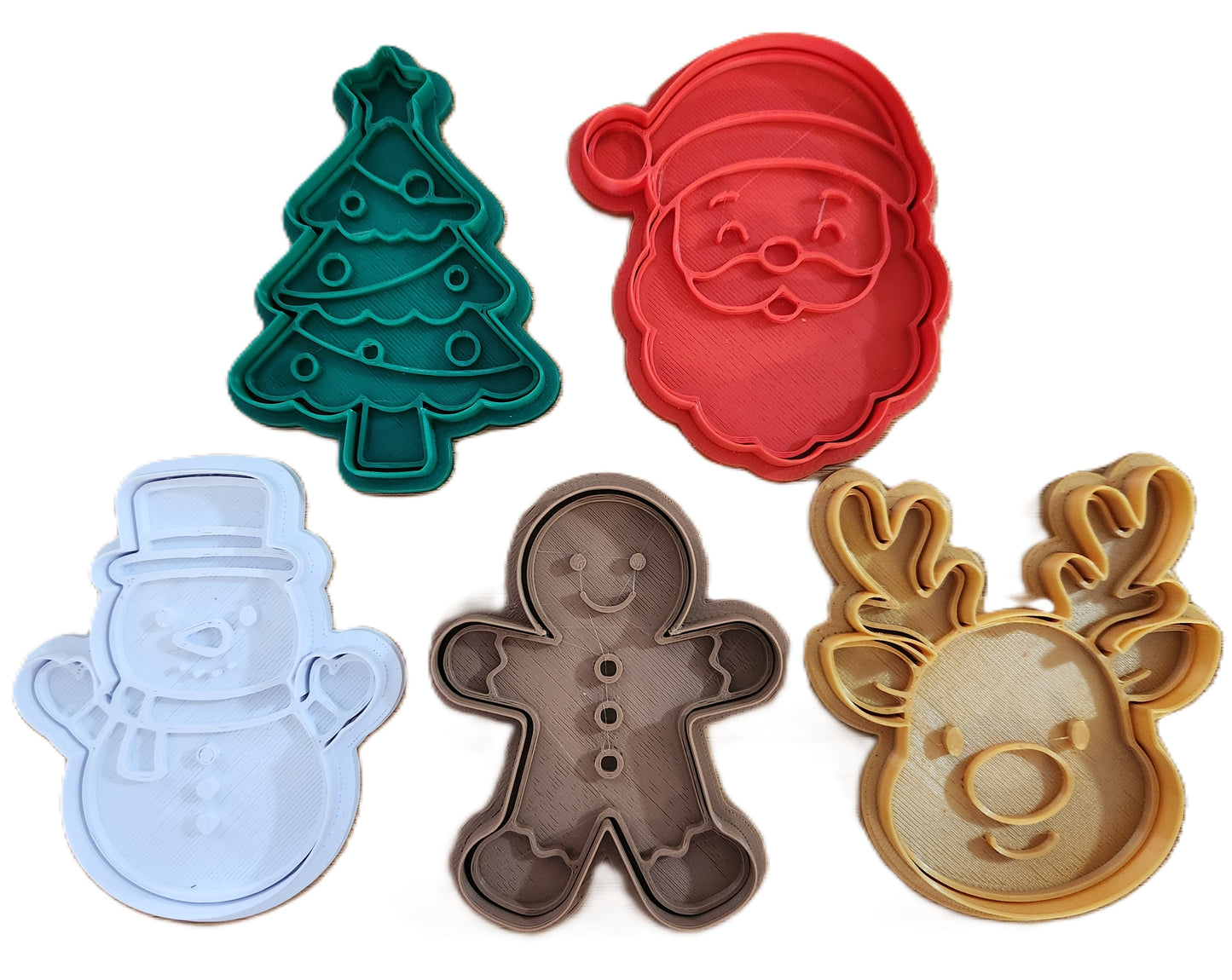 Christmas Cutters/Stamps & Patterned Rollers