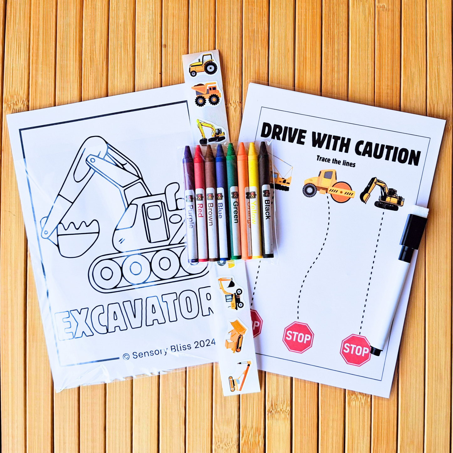The Ultimate Truck Sensory Play Package