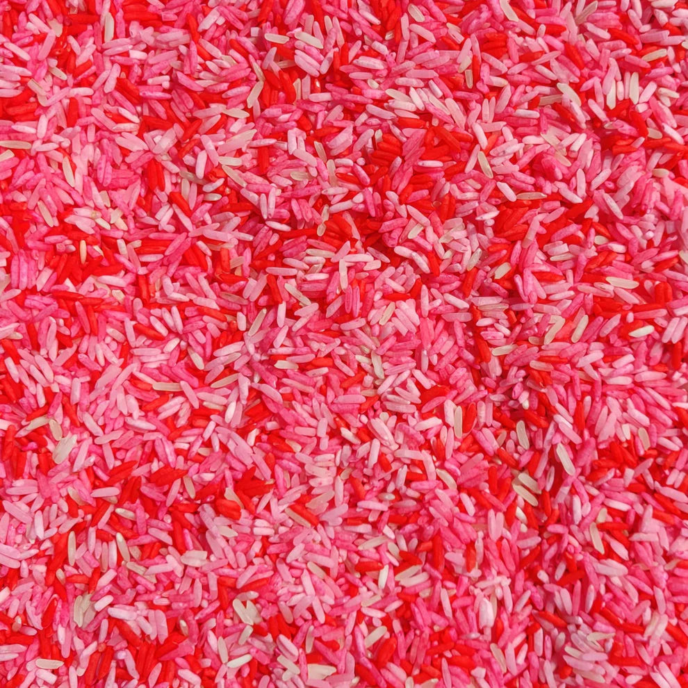 BULK Sensory Play Rice – 1.5kg Mixed Colour Blends