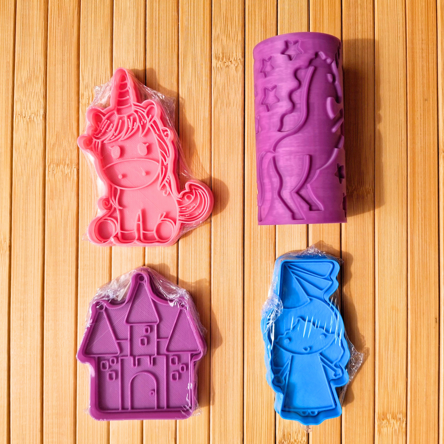 Enchanted Playdough Cutters, Stamps and Rollers