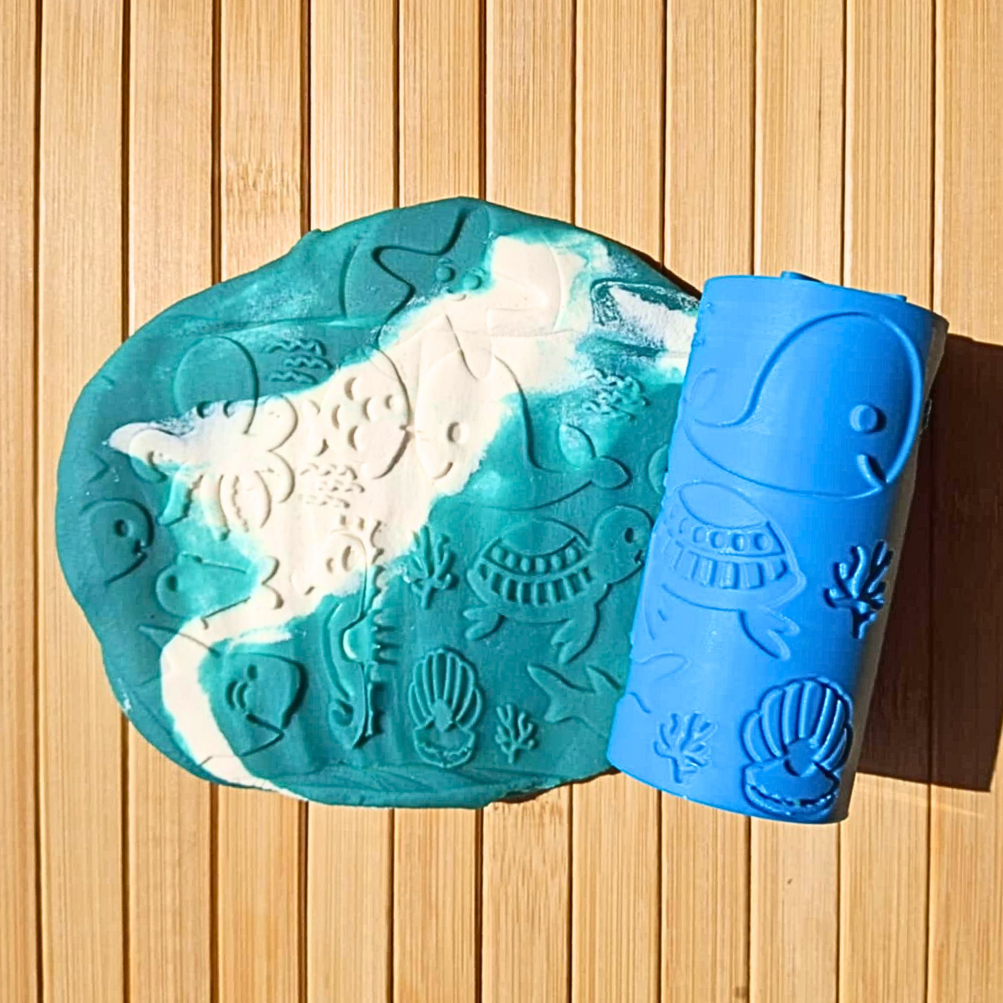 Themed Patterned Playdough Rollers