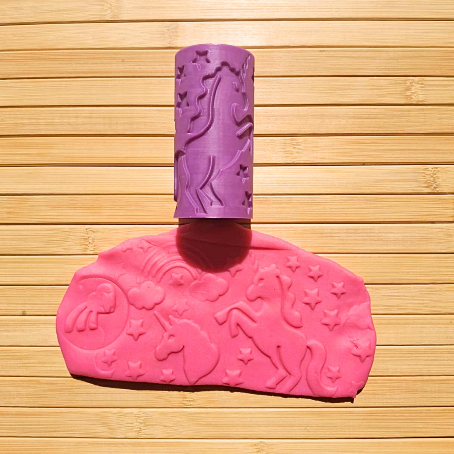 Themed Patterned Playdough Rollers