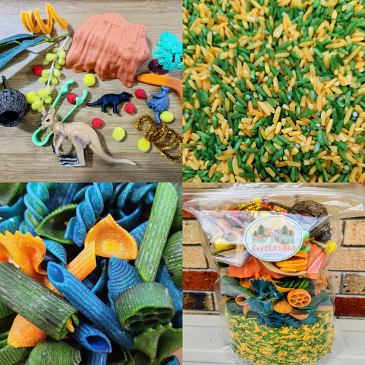 Australia Pour & Play Sensory Kit