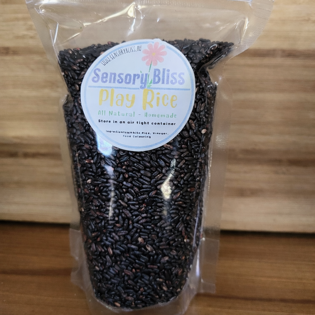 Sensory Play Rice - Homemade Coloured - 300g