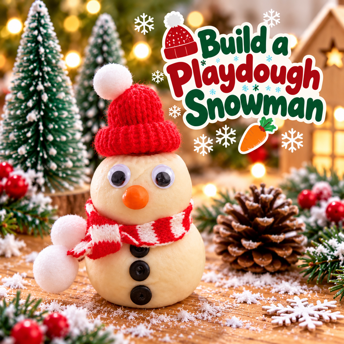 Christmas Sensory Craft & Scented Playdough Kit
