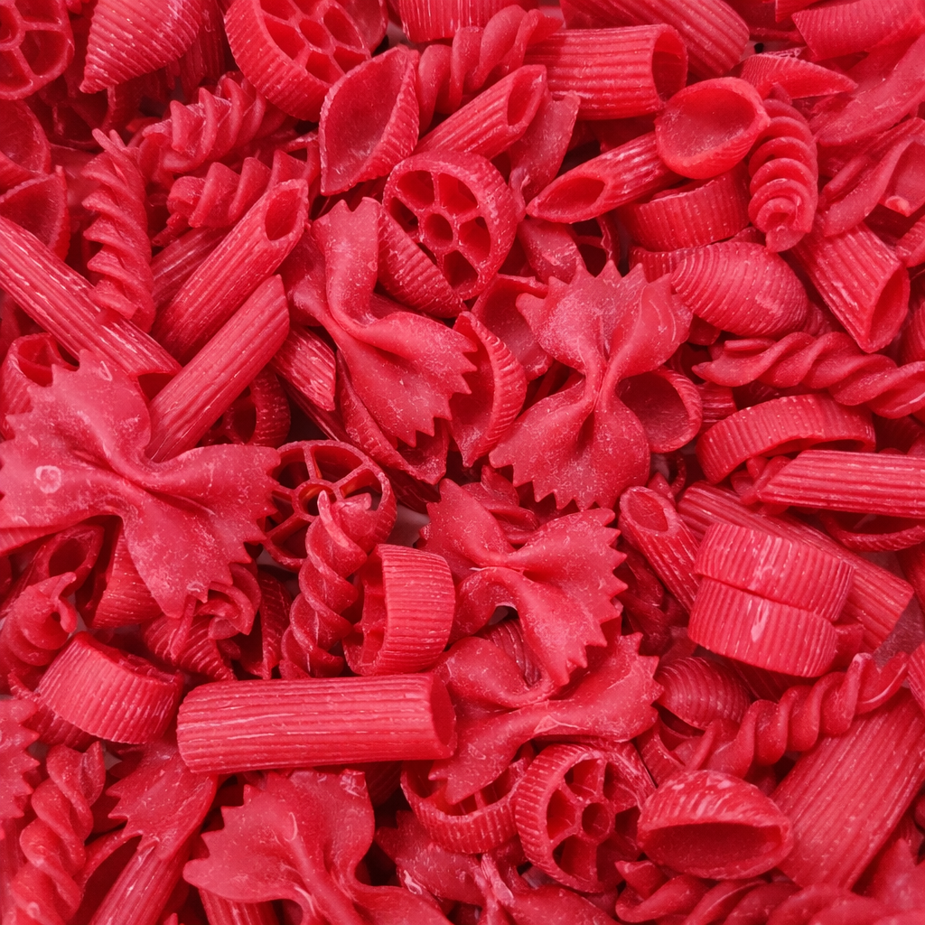 BULK Sensory Play Pasta – Solid Colours 1.5kg