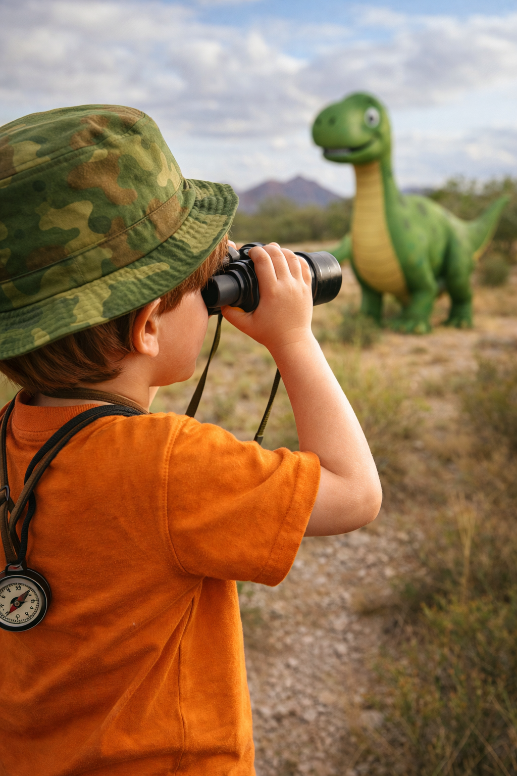 Dinosaur Adventures – Play & Colour Travel Kit