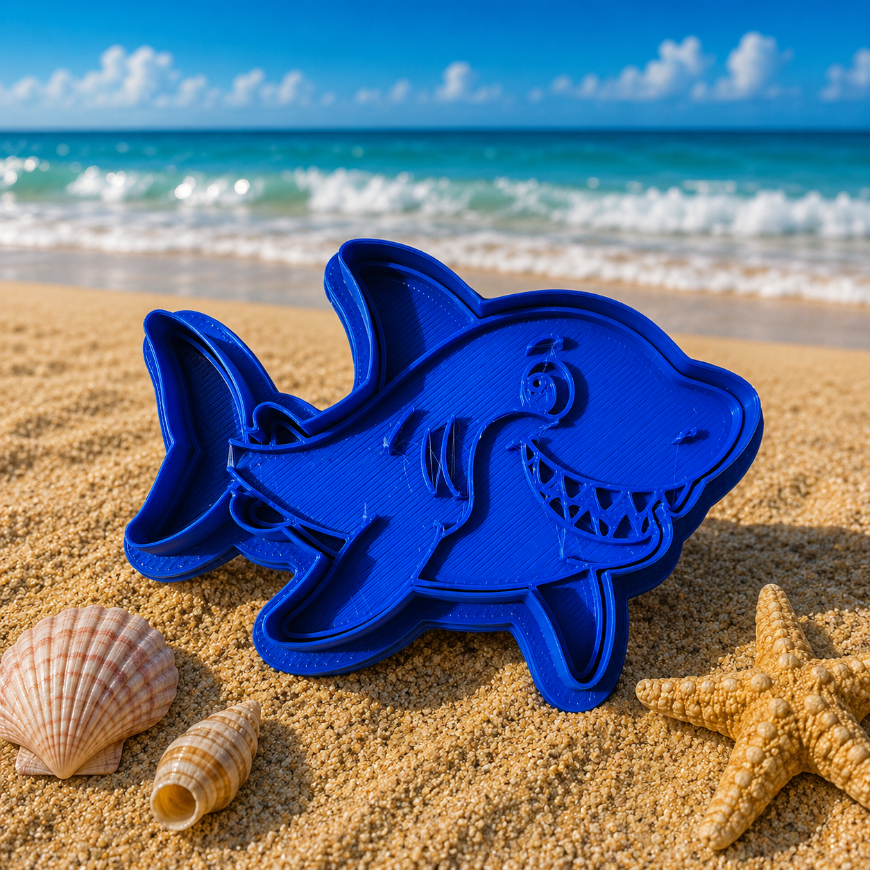 Under the Sea - Ocean Playdough Tools Cutters, Stamps and Rollers