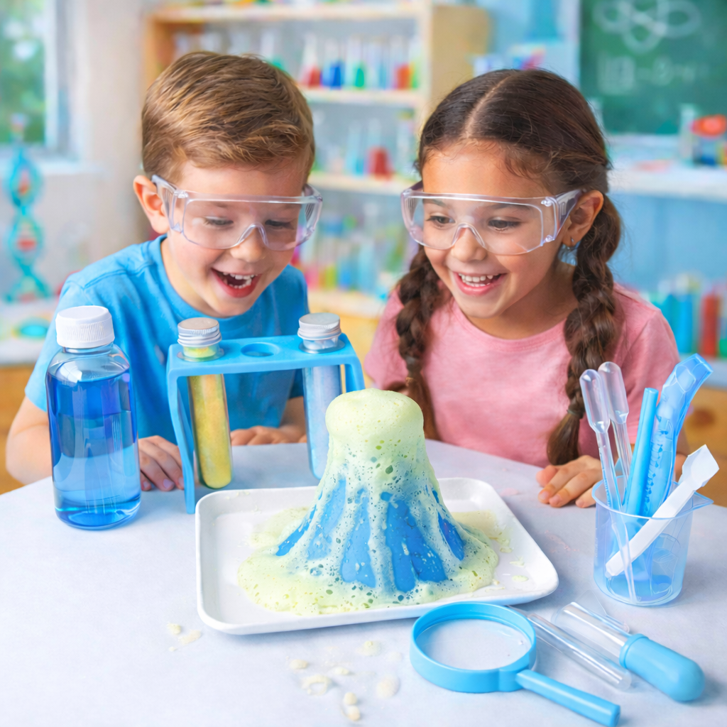 Science Fizz Experiment Volcano Kit – Sensory Play