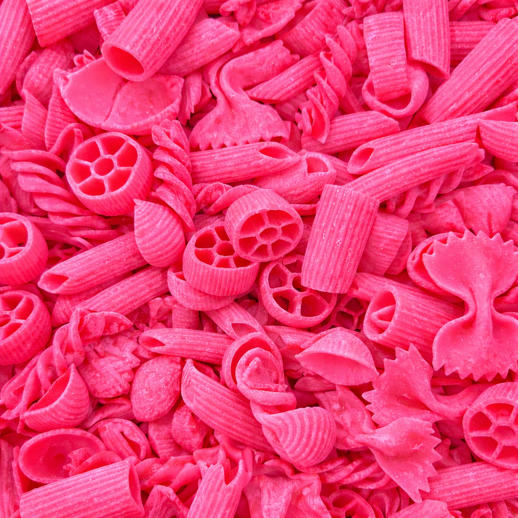 BULK Sensory Play Pasta – Solid Colours 1.5kg