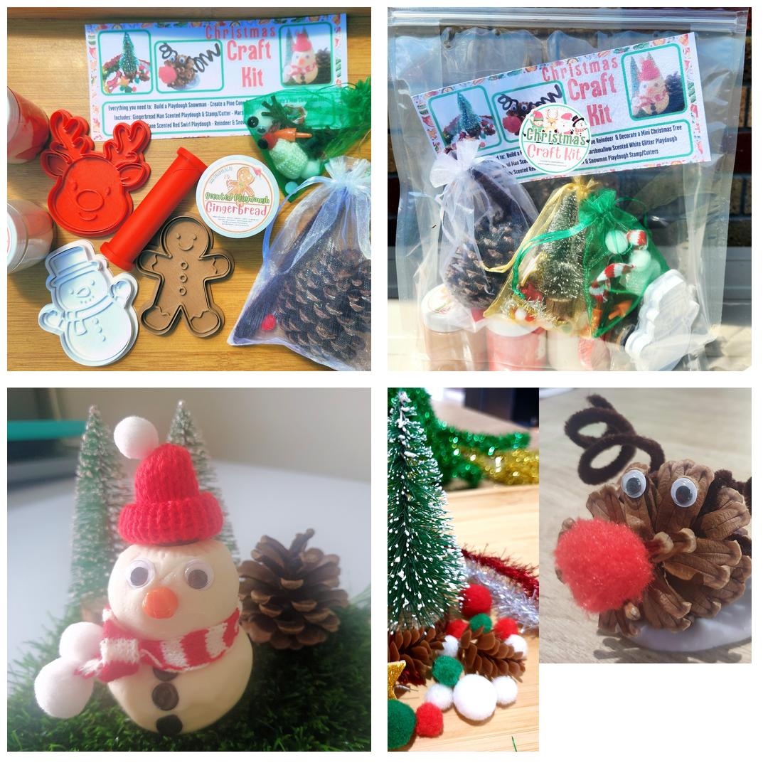 Christmas Craft & Scented Playdough Kit
