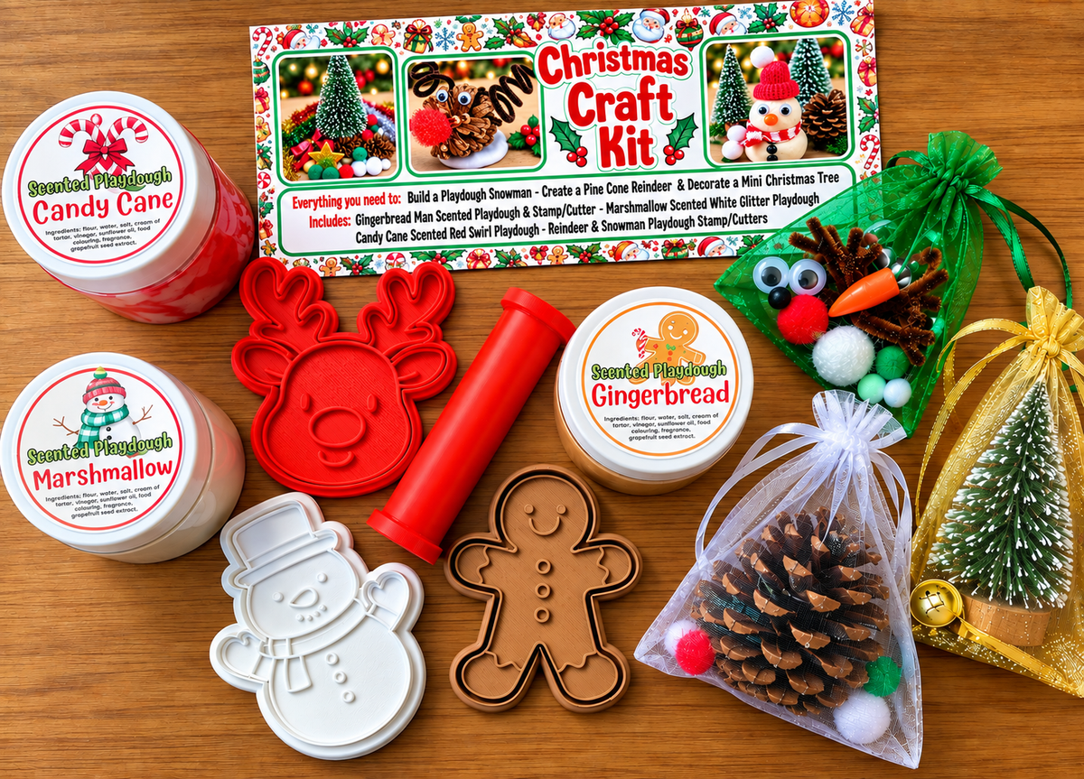 Christmas Sensory Craft & Scented Playdough Kit