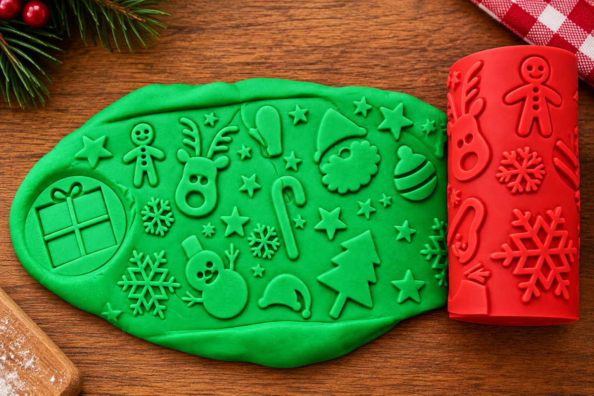 Christmas Playdough Kit - Scented Playdough