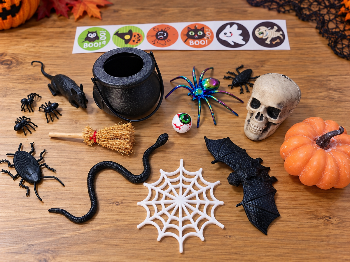 Halloween Pour & Play Kit + Random Halloween Bucket