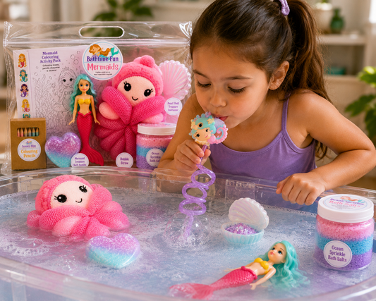 Mermaid Water Play Sensory Experience – Grab & Go Kit