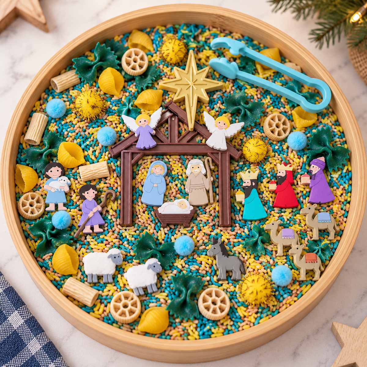Nativity Pour & Play Kit – Christmas Edition