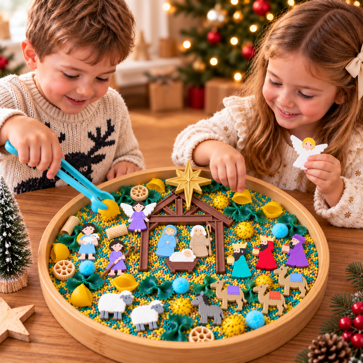 Nativity Pour & Play Kit – Christmas Edition