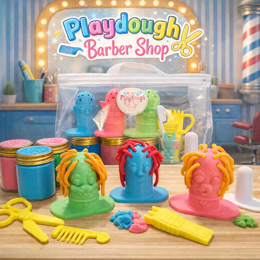 Playdough Barber Shop Kit