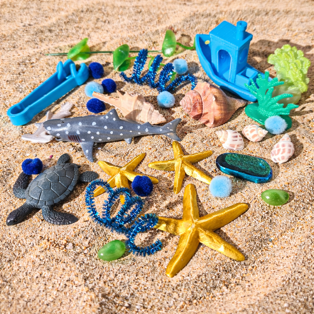 Under the Sea - Pour & Play Sensory Kit