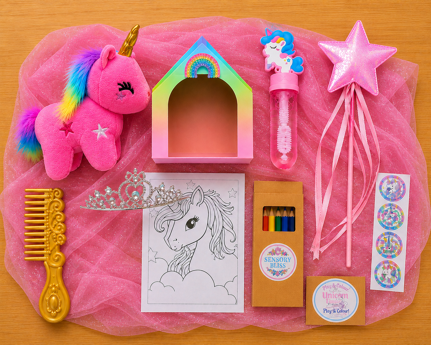 Unicorn Kingdom – Grab & Go Activity Travel Kit