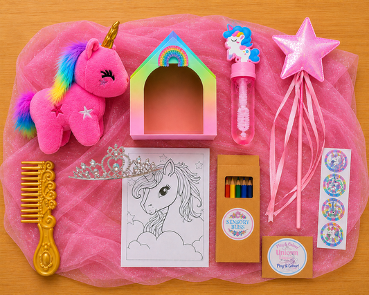 Unicorn Kingdom – Grab & Go Activity Travel Kit