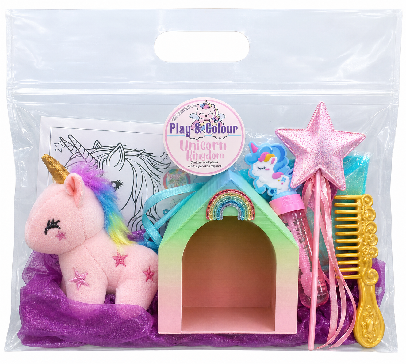 Unicorn Kingdom – Grab & Go Activity Travel Kit