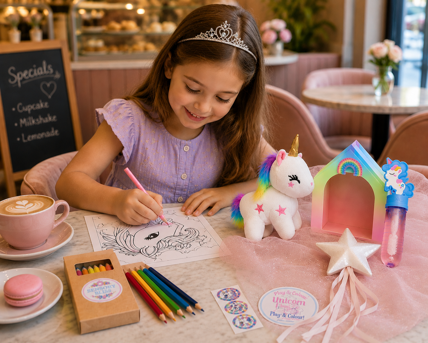 Unicorn Kingdom – Grab & Go Activity Travel Kit